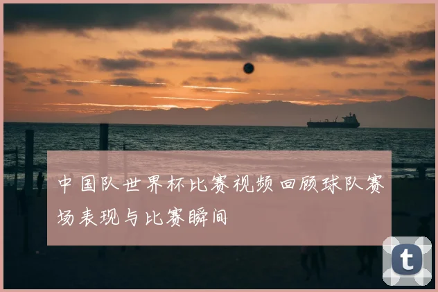 中国队世界杯比赛视频回顾球队赛场表现与比赛瞬间
